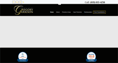 Desktop Screenshot of garrisoncriminaldefense.com